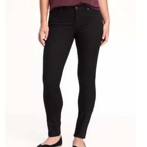 Old Navy Curvy Skinny jeans petite black wash